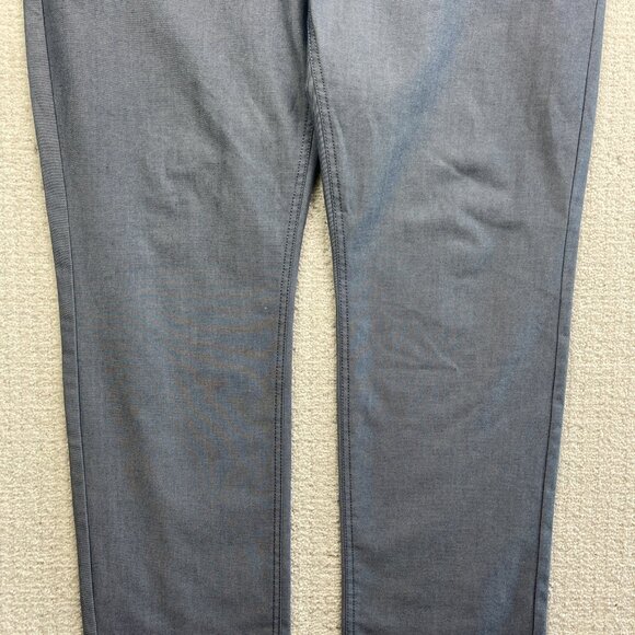 Tommy Hilfiger Pants Mens 36X32 Light Blue Straight Fit Chino Flat Front Casual - Picture 4 of 11
